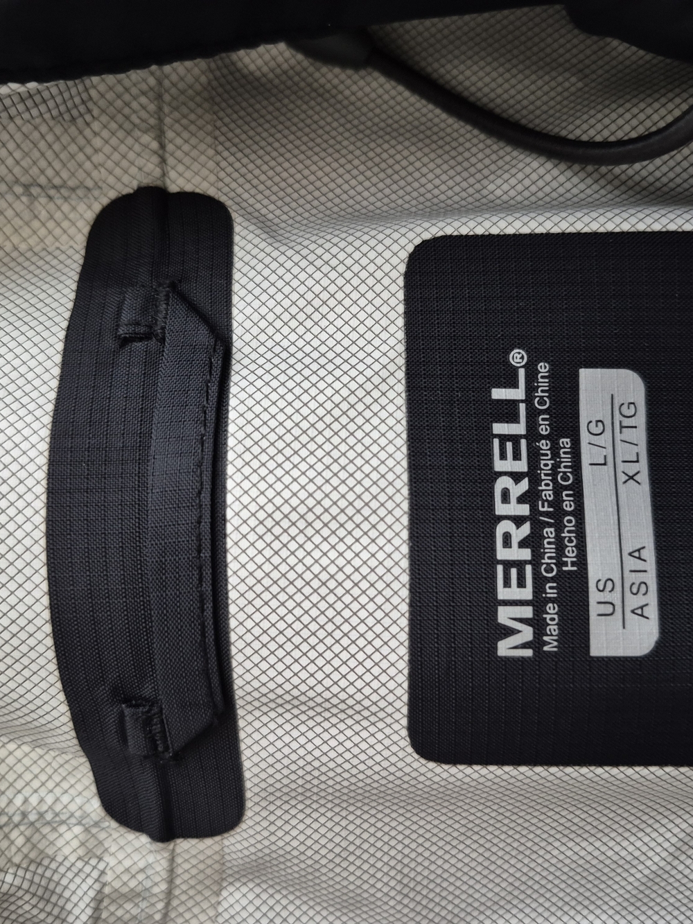 Merrell Womens Black Hooded Raincoat with Light Lining - Picture 2 of 6